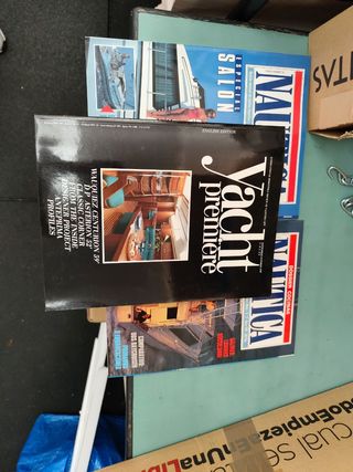 3 revistas de náutica años 90