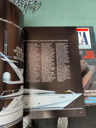 3 revistas de náutica años 90