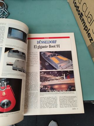3 revistas de náutica años 90