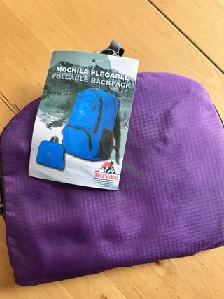 Mochila plegable