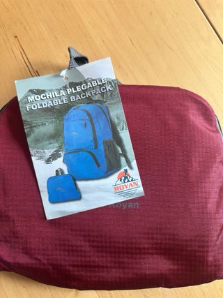 Mochila plegable