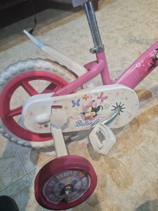 Bicicleta niña de minnie