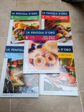 Raccolta libri di cucina vintage