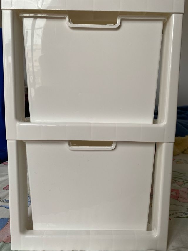 Cajenera 2 capas multiuso blanco