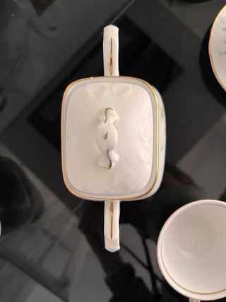 Juego Cafe Porcelana SIN USAR