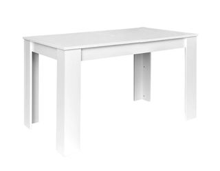 Mesa de comedor extensible cristal templado