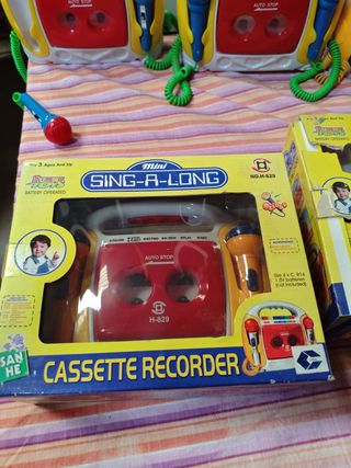 Radiocasete juguete