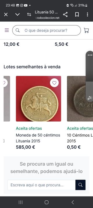 Moneda coleccionismo