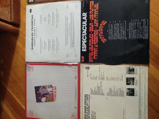 Pack de discos de vinilo