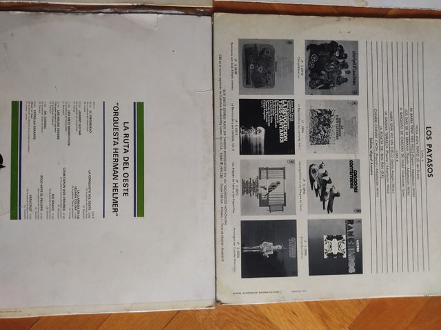 Pack de discos de vinilo