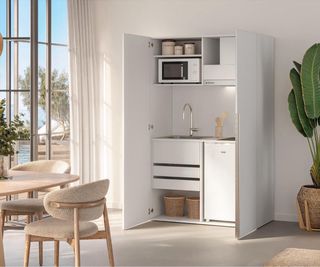 Cocina compacta todo en uno