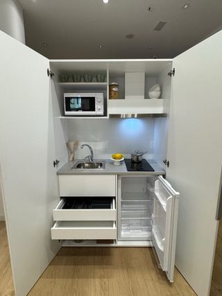 Cocina compacta todo en uno