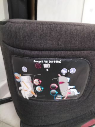Silla coche kindercraft junior fix