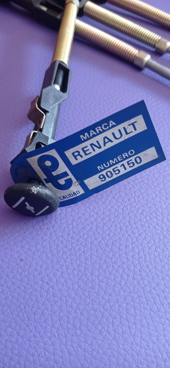 Cables starter del Renault 4. NUEVOS. 