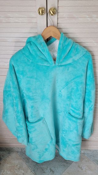 Sudadera manta con capucha