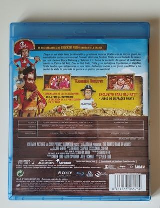 3 Películas de animación - Blu-ray