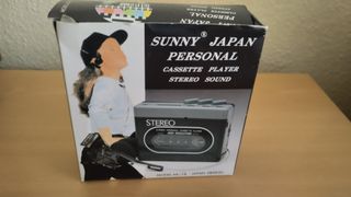 REPRODUCTOR CASSETTE PORTÁTIL SUNNY JAPAN PERSONAL