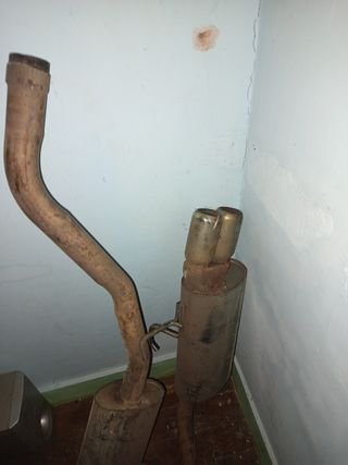 Tubo de escape Peugeot 206 rc inox