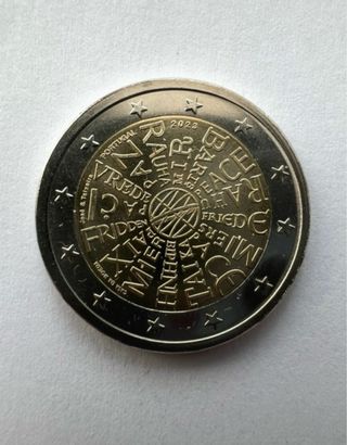 Moneta 2 euro portogallo 2023 moneda