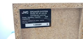 Altavoces madera JVC