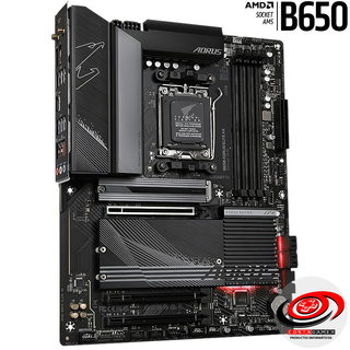 Placa Base GIGABYTE B650 AORUS ELITE AX AM5 ATX 