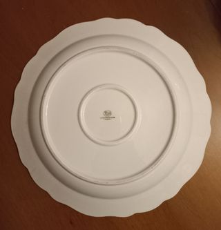 Antica zuppiera e piatto portata vintage