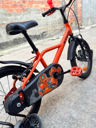 Bicicleta niños 16 pulgadas Btwin 500 Robot