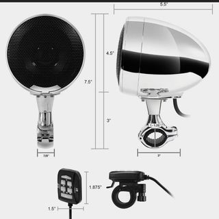 ALTAVOCES BLUETOOTH PARA MOTO SPK400XD