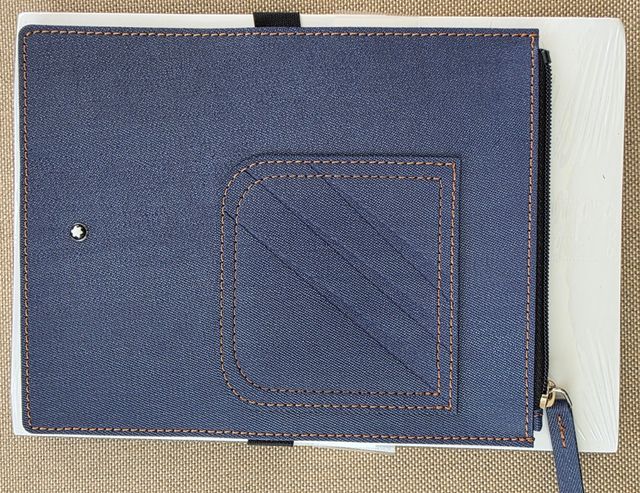 Cuaderno Montblanc Negro con bolsillo