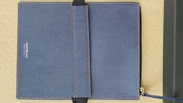 Cuaderno Montblanc Negro con bolsillo