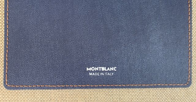 Cuaderno Montblanc Negro con bolsillo