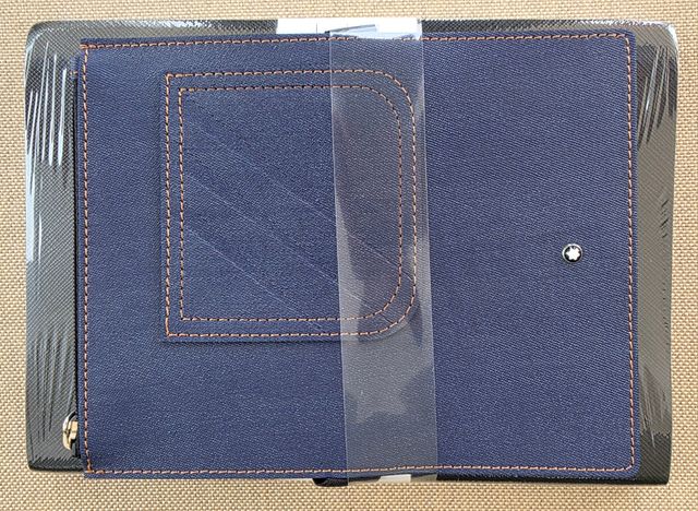 Cuaderno Montblanc Negro con bolsillo