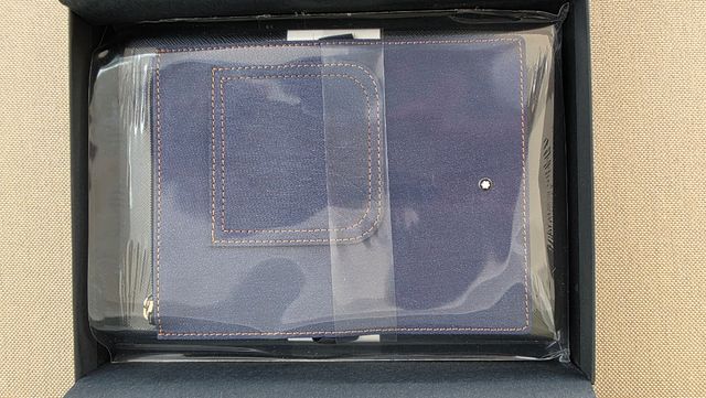 Cuaderno Montblanc Negro con bolsillo