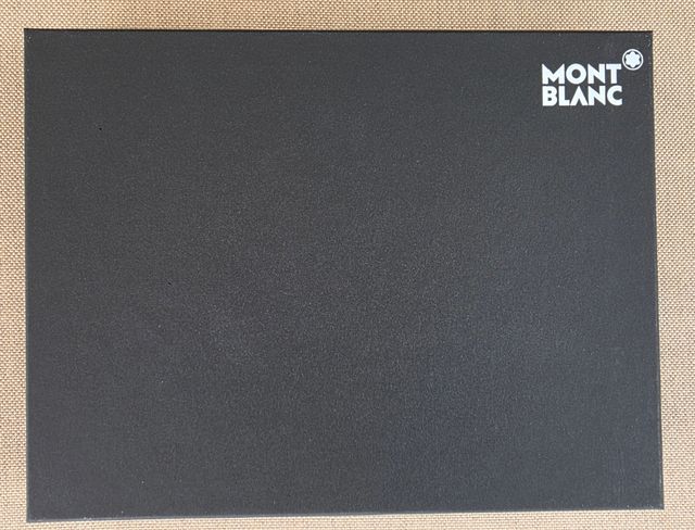 Cuaderno Montblanc Negro con bolsillo