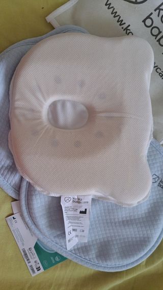 Almohada bebe koala babycare azul