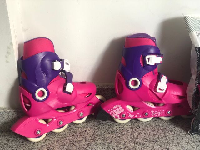 Patines y Protecciones para Niña