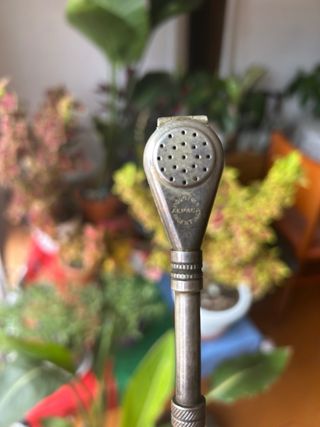 Mate artesanal antiguo pieza única de colección