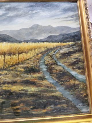 Cuadro óleo vintage