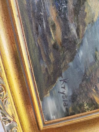 Cuadro óleo vintage