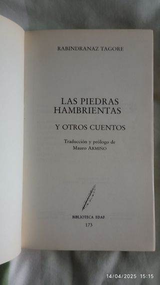 Las piedras hambrientas