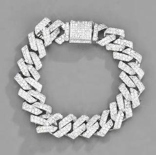 Pulsera con "brillantes "