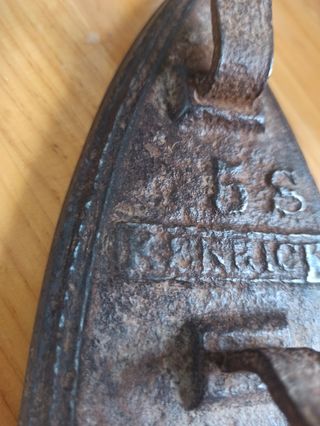 Plancha de hierro antigua kenrick 5S