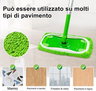 Set Swiffer + 20 panni + 4 micro Cattura polvere