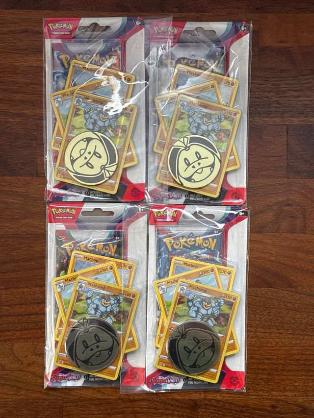 Blister Machamp Scarlet & Violet Pokemon TCG