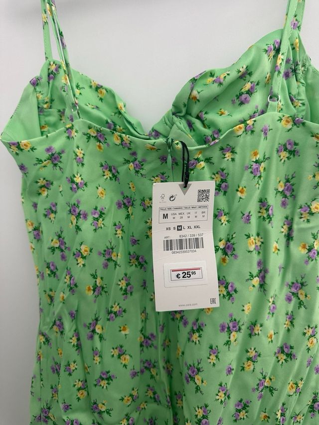 Vestido Zara flores