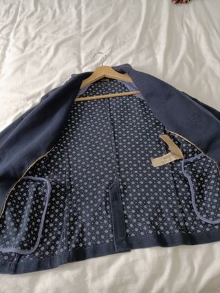 Chaqueta mujer Massimo Dutti azul marino