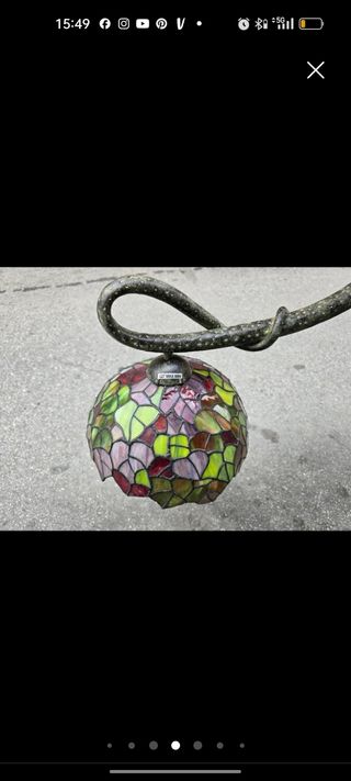 Lamparas inspiración Tiffany