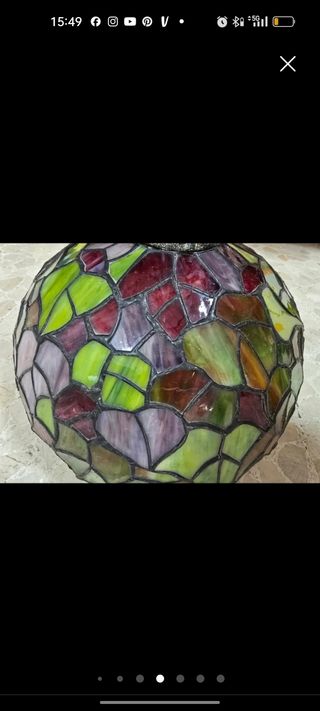 Lamparas inspiración Tiffany
