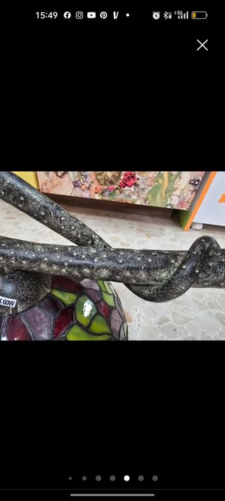 Lamparas inspiración Tiffany