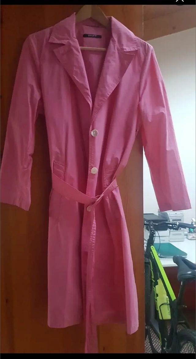 Gabardina rosa NUEVO